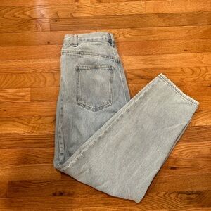 Simple Society Women’s Blue Wide Leg Jeans